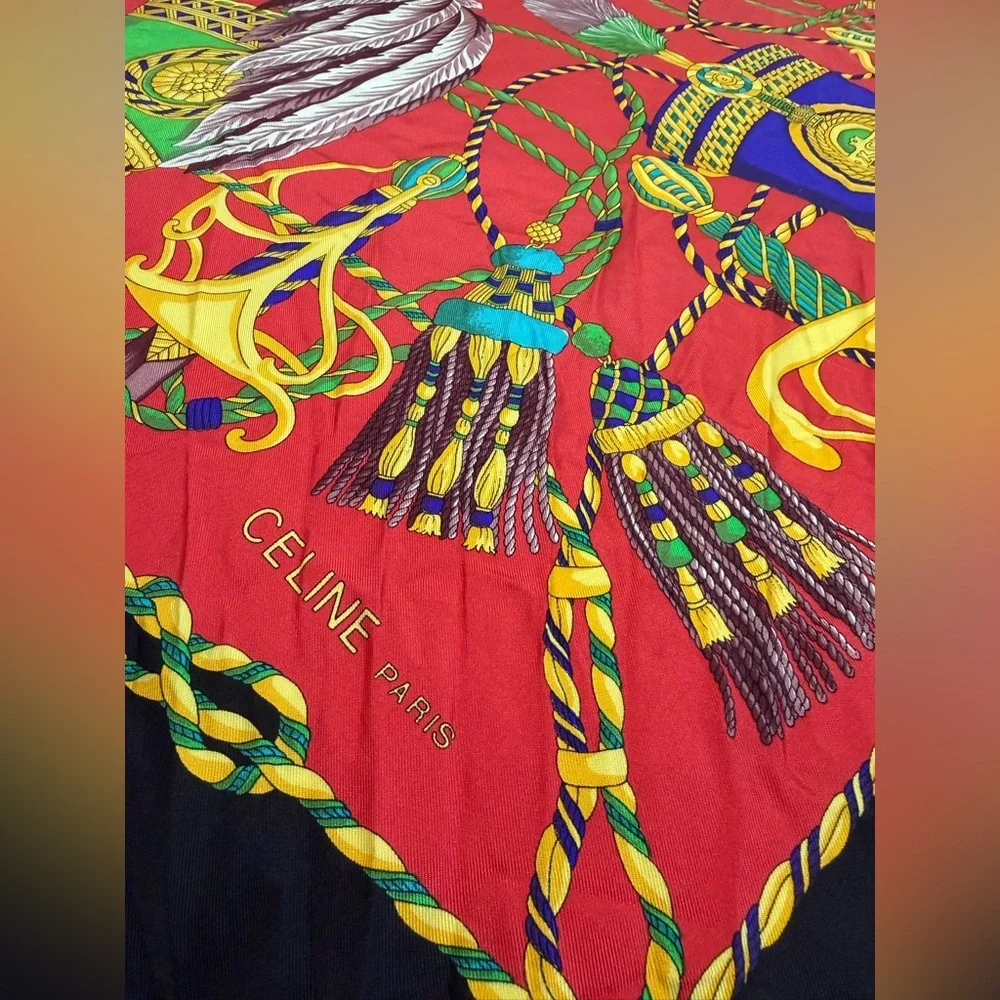 CELINE SILK SCARF